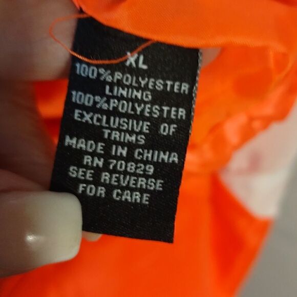 Rue 21 "Hustle" Cropped Windbreaker Hoodie - Picture 6 of 9